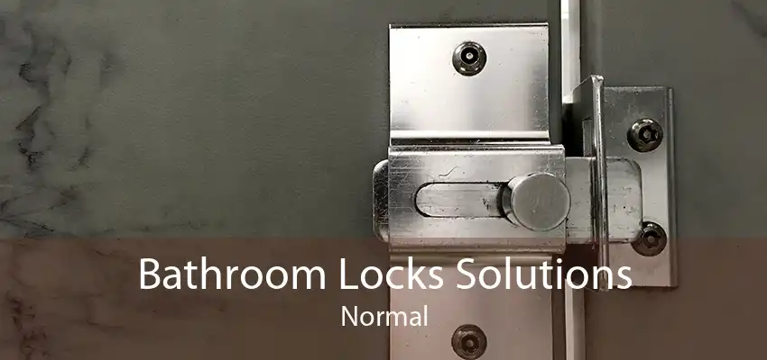 Bathroom Locks Solutions Normal