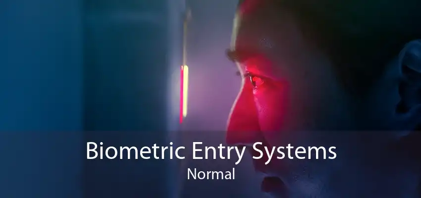 Biometric Entry Systems Normal