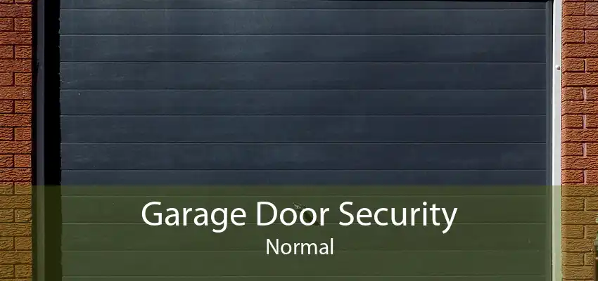 Garage Door Security Normal