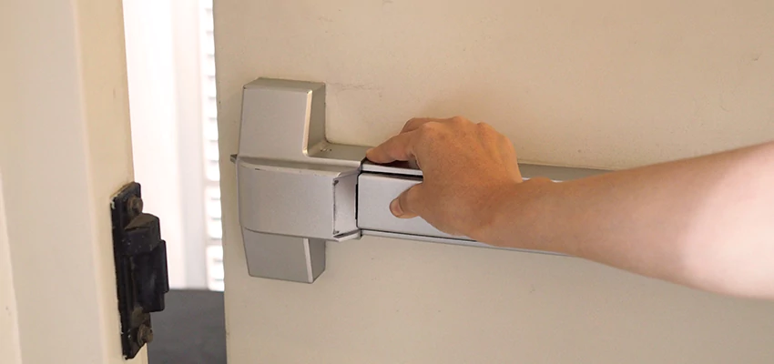 Self-Closing Fire Door Installation in Normal