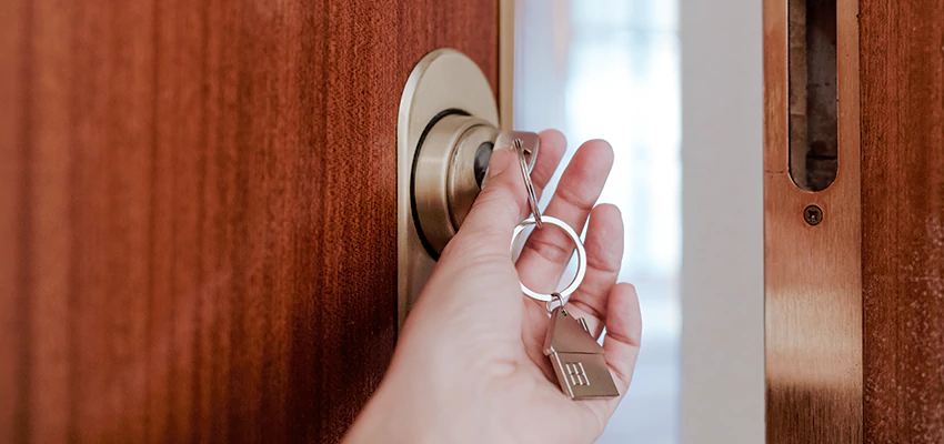 Deadbolt Lock Installation in Normal