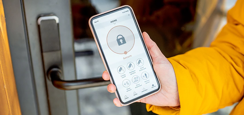 Home Security Push Button Lock Upgrades in Normal