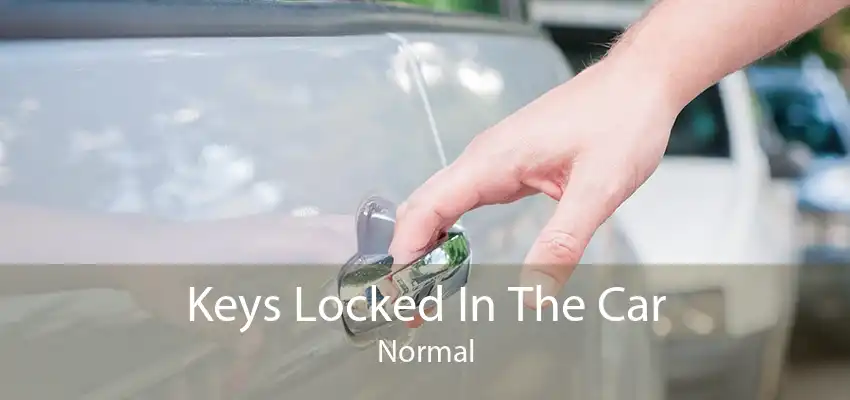 Keys Locked In The Car Normal