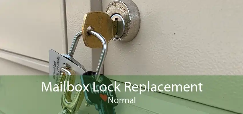 Mailbox Lock Replacement Normal