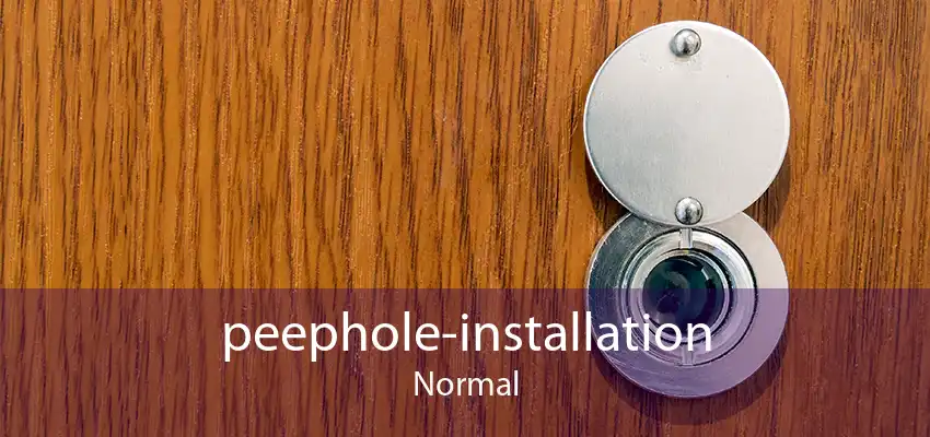 peephole-installation Normal